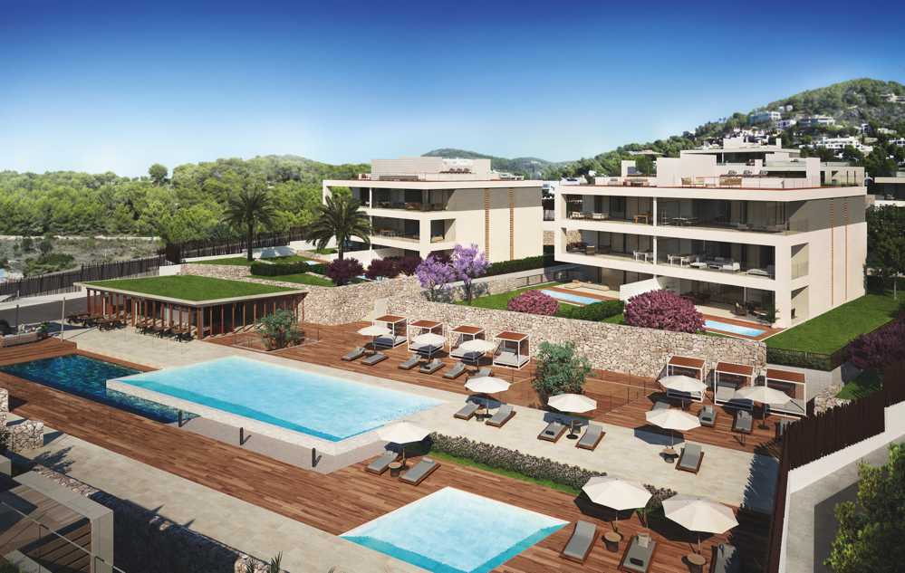 Appartementen in een community in Talamanca